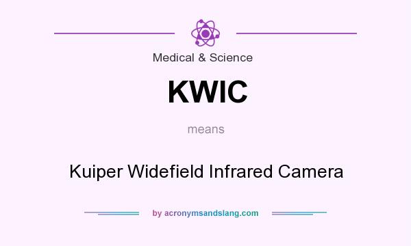 What does KWIC mean? It stands for Kuiper Widefield Infrared Camera