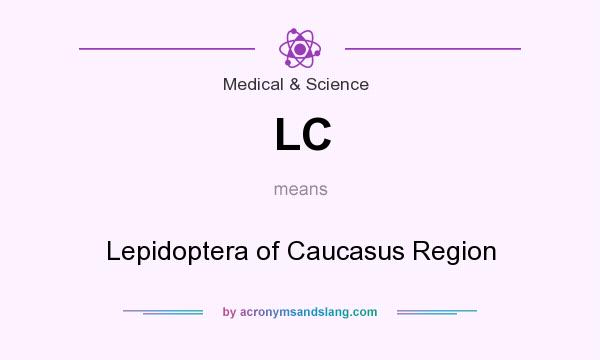What does LC mean? It stands for Lepidoptera of Caucasus Region