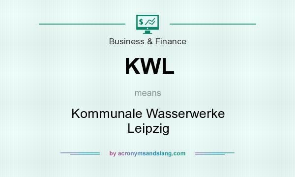 What does KWL mean? It stands for Kommunale Wasserwerke Leipzig