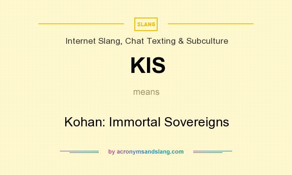 What does KIS mean? It stands for Kohan: Immortal Sovereigns
