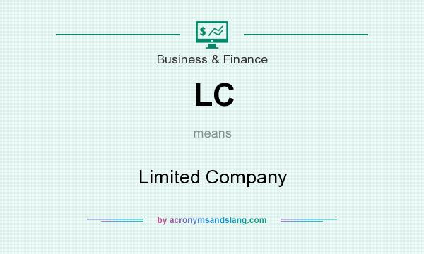 What does LC mean? It stands for Limited Company