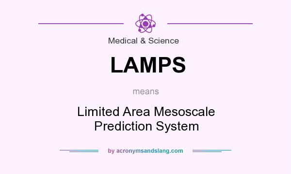 What does LAMPS mean? It stands for Limited Area Mesoscale Prediction System