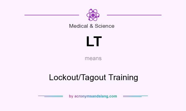 What does LT mean? It stands for Lockout/Tagout Training