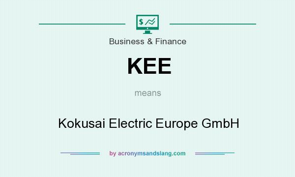 What does KEE mean? It stands for Kokusai Electric Europe GmbH