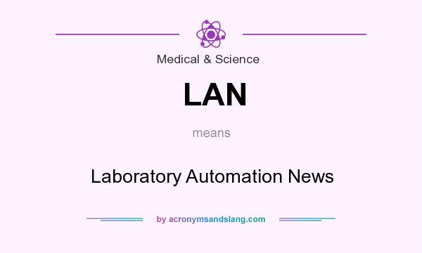 What does LAN mean? It stands for Laboratory Automation News