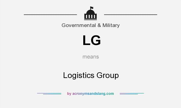 What does LG mean? It stands for Logistics Group