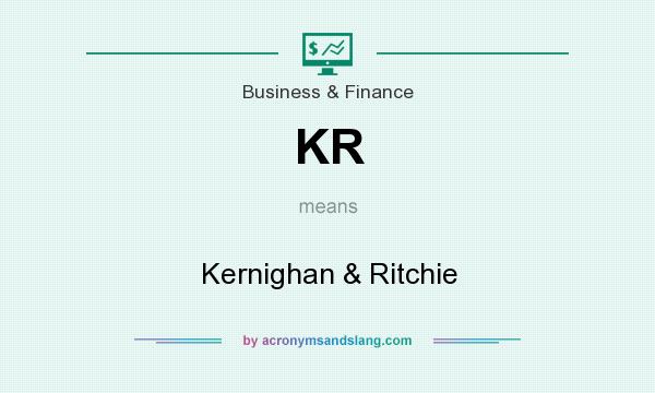 What does KR mean? It stands for Kernighan & Ritchie