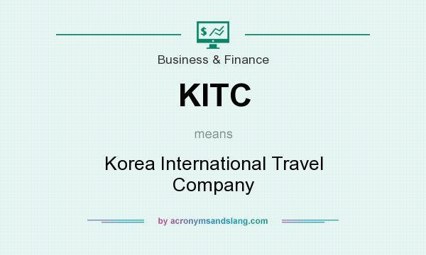 What does KITC mean? It stands for Korea International Travel Company
