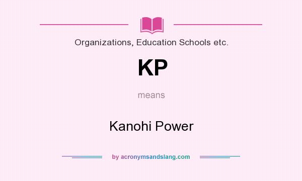 What does KP mean? It stands for Kanohi Power