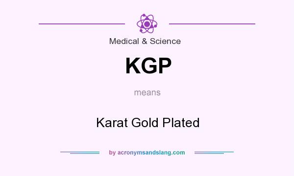 What does KGP mean? It stands for Karat Gold Plated