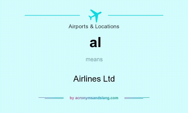 What does al mean? It stands for Airlines Ltd