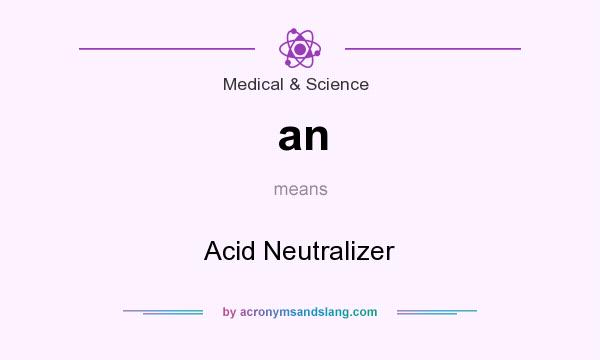 What does an mean? It stands for Acid Neutralizer