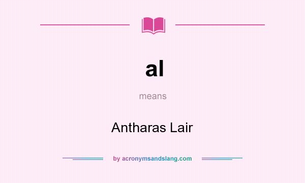 What does al mean? It stands for Antharas Lair