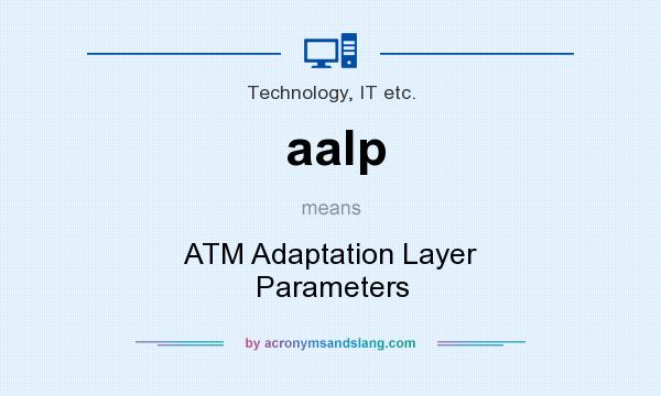 What does aalp mean? It stands for ATM Adaptation Layer Parameters