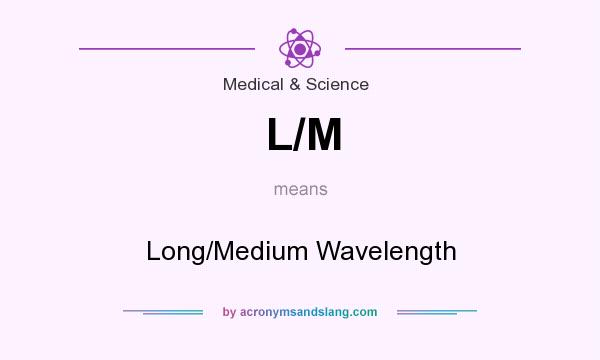 What does L/M mean? It stands for Long/Medium Wavelength