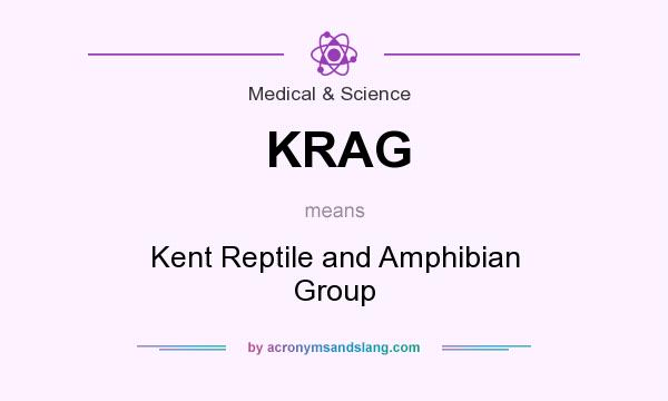 What does KRAG mean? It stands for Kent Reptile and Amphibian Group