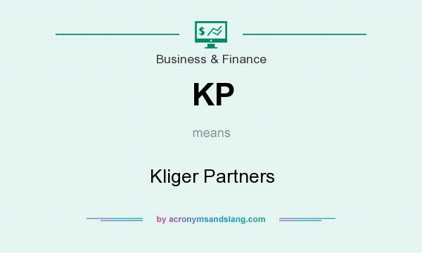 What does KP mean? It stands for Kliger Partners