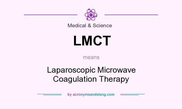 What does LMCT mean? It stands for Laparoscopic Microwave Coagulation Therapy