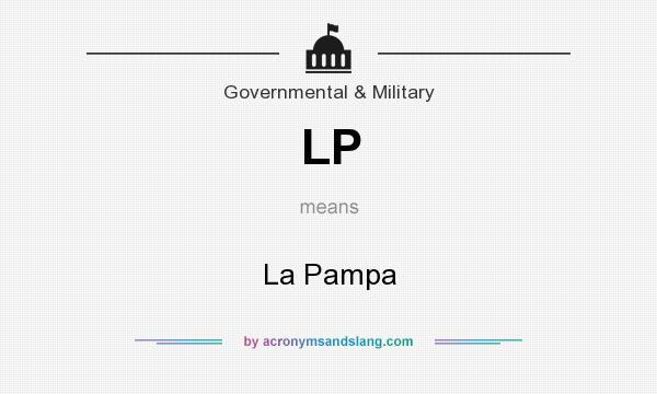 What does LP mean? It stands for La Pampa