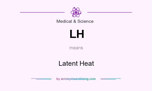 What does LH mean? It stands for Latent Heat