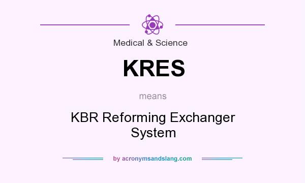 What does KRES mean? It stands for KBR Reforming Exchanger System