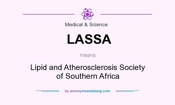 What does LASSA mean? It stands for Lipid and Atherosclerosis Society of Southern Africa