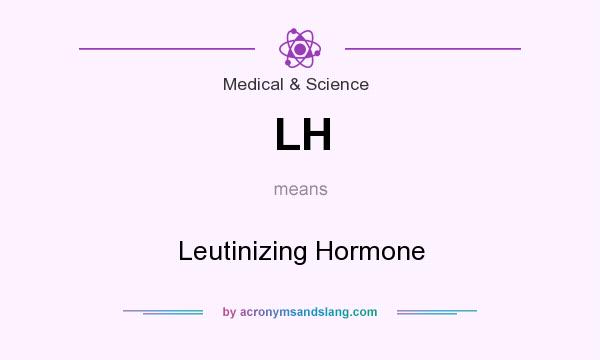 What does LH mean? It stands for Leutinizing Hormone