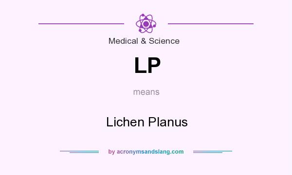 What does LP mean? It stands for Lichen Planus