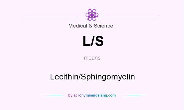 What does L/S mean? It stands for Lecithin/Sphingomyelin