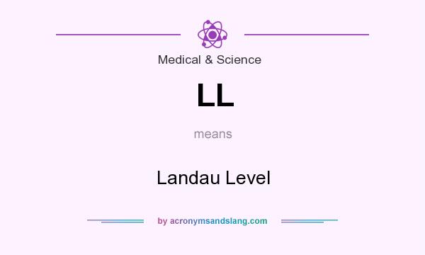 What does LL mean? It stands for Landau Level