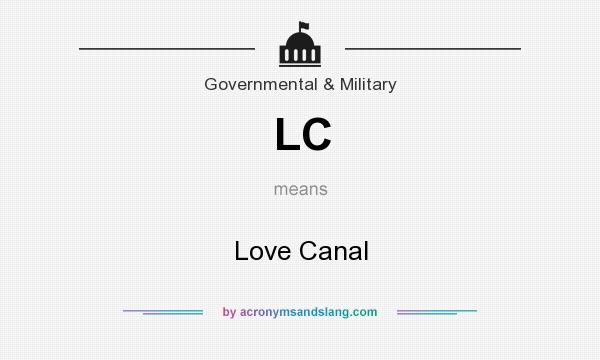 What does LC mean? It stands for Love Canal