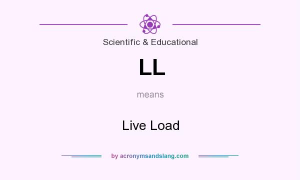 What does LL mean? It stands for Live Load