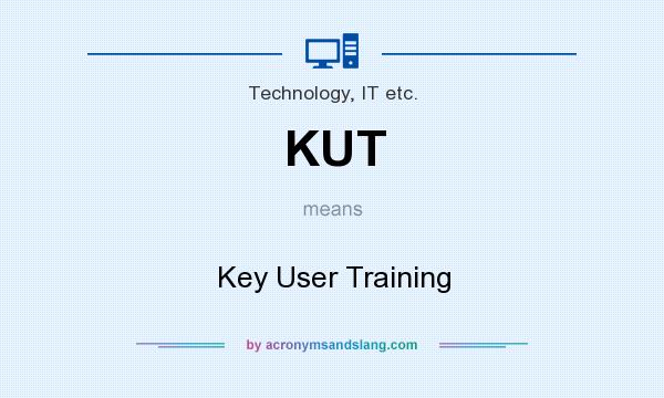 What does KUT mean? It stands for Key User Training
