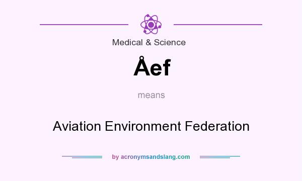 What does Åef mean? It stands for Aviation Environment Federation