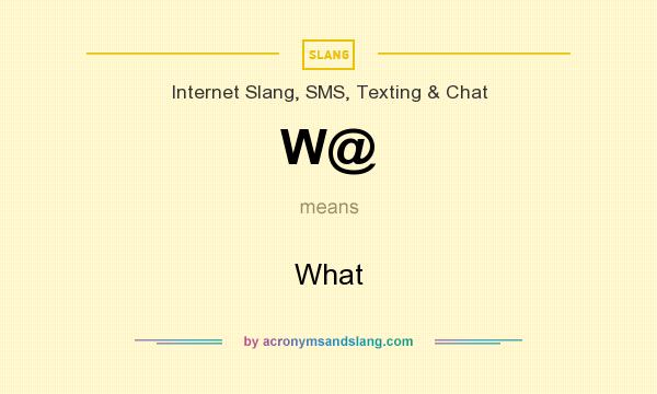 W/  What Does W/ Mean?