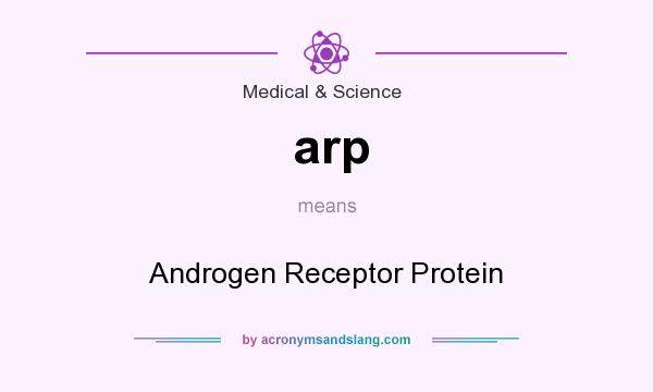 What does arp mean? It stands for Androgen Receptor Protein