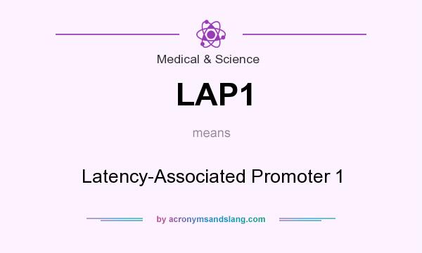 What does LAP1 mean? It stands for Latency-Associated Promoter 1