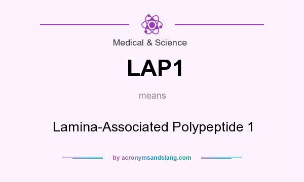 What does LAP1 mean? It stands for Lamina-Associated Polypeptide 1