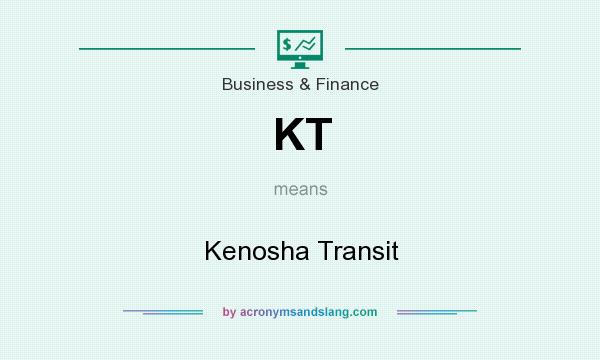 What does KT mean? It stands for Kenosha Transit