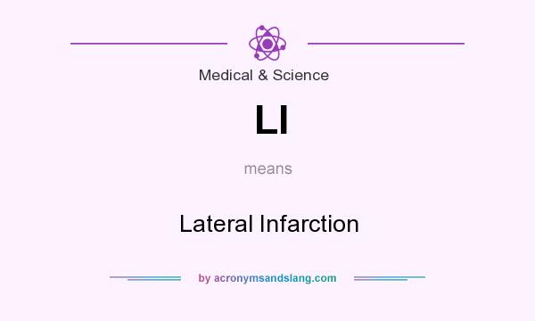 What does LI mean? It stands for Lateral Infarction