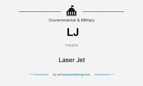 What does LJ mean? It stands for Laser Jet