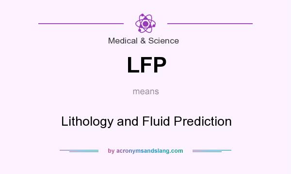 What does LFP mean? It stands for Lithology and Fluid Prediction
