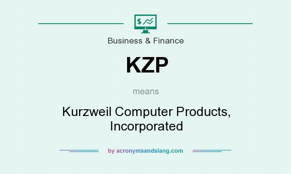 What does KZP mean? It stands for Kurzweil Computer Products, Incorporated