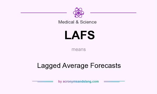 What does LAFS mean? It stands for Lagged Average Forecasts