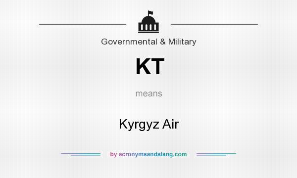 What does KT mean? It stands for Kyrgyz Air