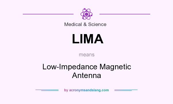 What does LIMA mean? It stands for Low-Impedance Magnetic Antenna