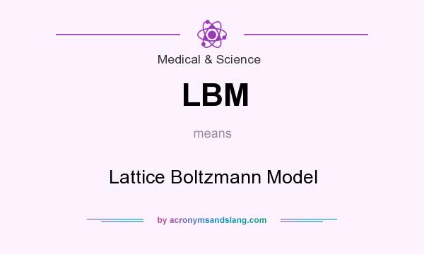 What does LBM mean? It stands for Lattice Boltzmann Model