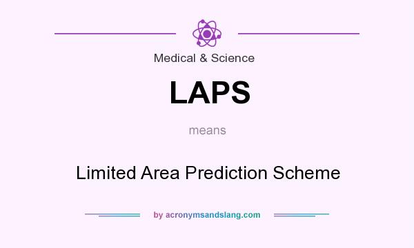 What does LAPS mean? It stands for Limited Area Prediction Scheme
