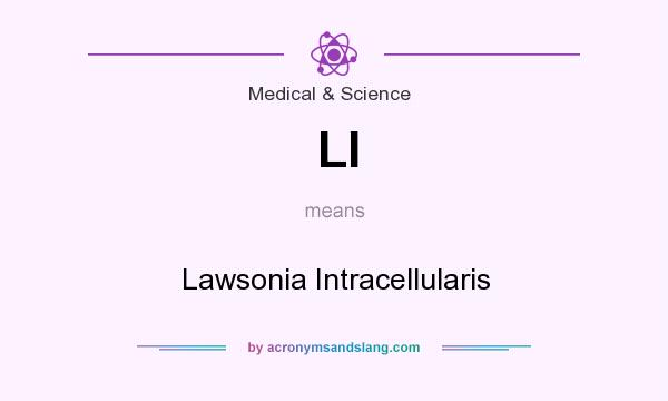 What does LI mean? It stands for Lawsonia Intracellularis