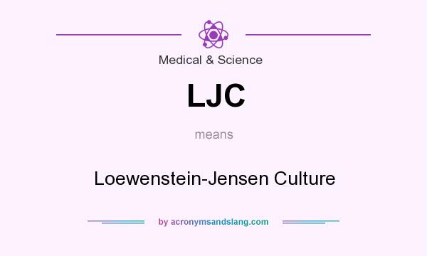 What does LJC mean? It stands for Loewenstein-Jensen Culture